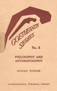 Philosophy and Anthroposophy