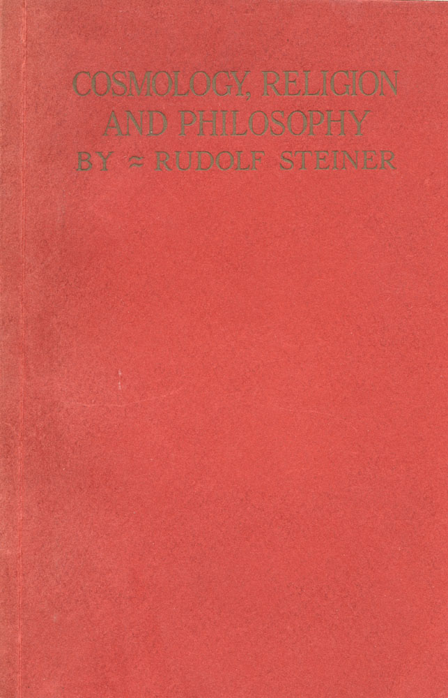 Cosmology, Religion and Philosophy