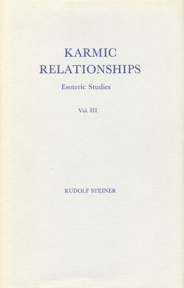 Karmic Relationships, Vol. III